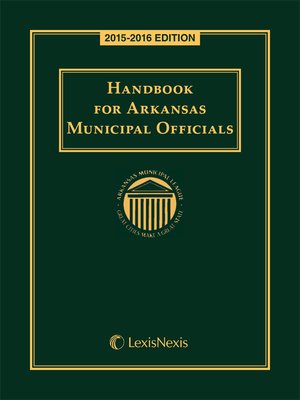 cover image of Handbook for Arkansas Municipal Officials